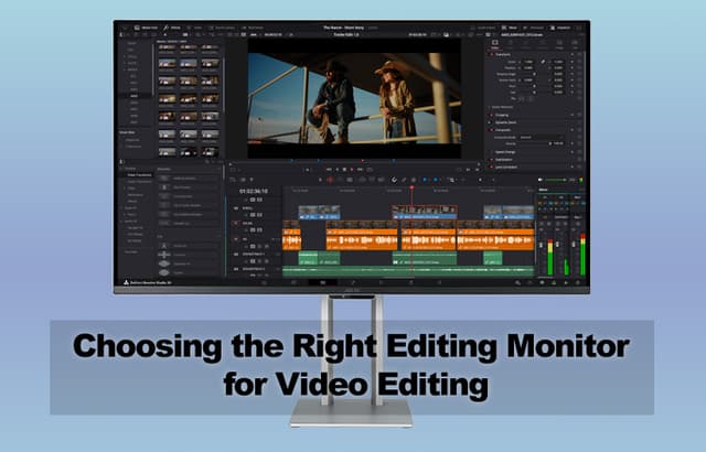 Choosing the Right Editing Monitor for Video Editing