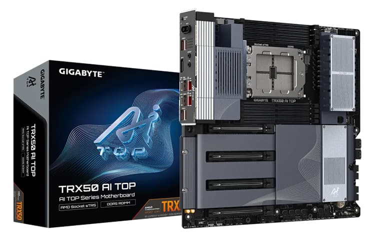 Unleashing the Power of AI with the GIGABYTE TRX50 AI TOP Motherboard