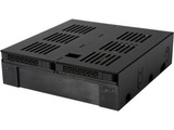 N/A - MB322SP-B, 1x 5.25" to 1x 3.5"/ 2 x 2.5", SAS/SATA 6Gb/s, SSD/HDD, Black Hot Swap Module
