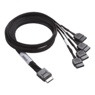 Supermicro CBL-SAST-0933 OCuLink to 4x SATA Cable
