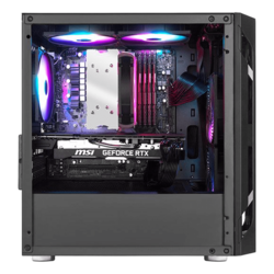 AMD B550 Radeon Powered Custom Mini Tower PC