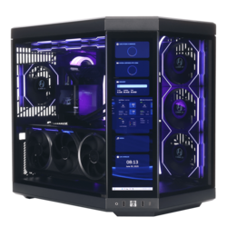 Custom Gaming PC with LCD Screen Panel - X870