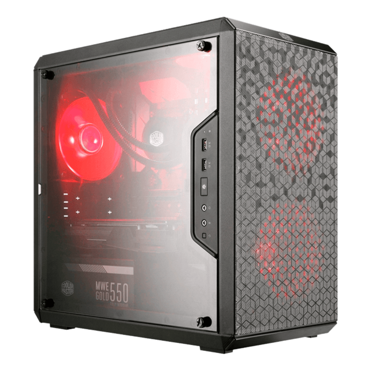 3rd Gen AMD Ryzen processors, B550 Chipset, Compact Gaming PC