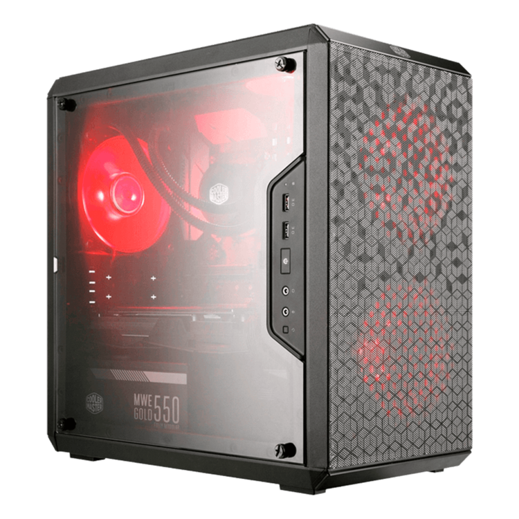 AMD B550 Chipset, 3rd / 4th Gen AMD Ryzen and Radeon Powered Custom Mini Tower PC