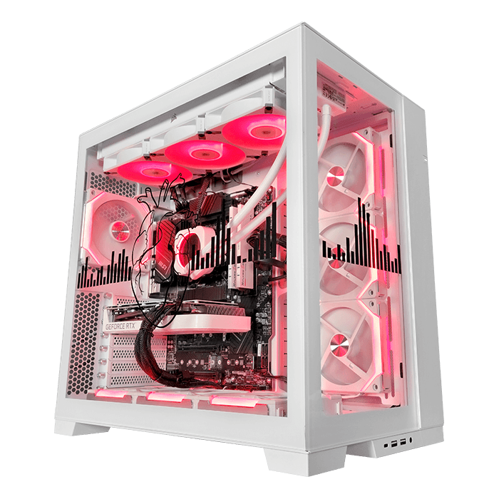 Intel Core Ultra processors (Series 2), Z890 Chipset, Heartbeat Gaming PC White