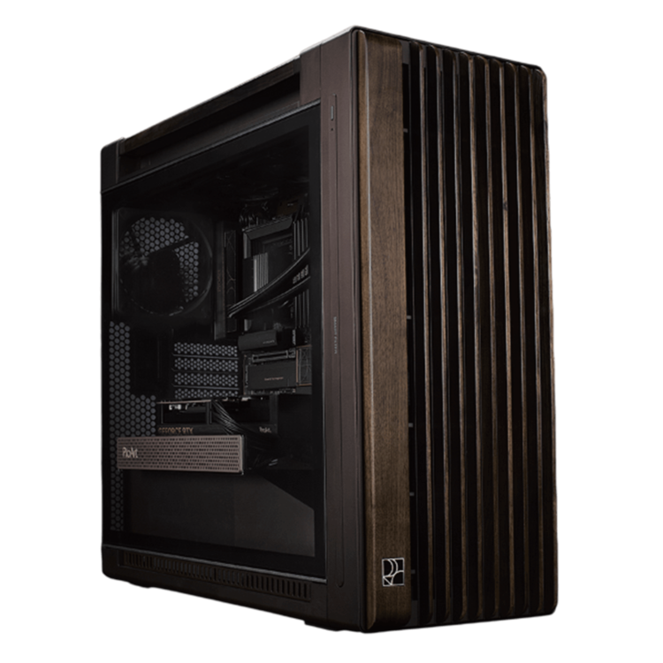 AMD Ryzen Threadripper 9000 / PRO 9000, TRX50 Chipset, Solitude Dusk Wooden PC