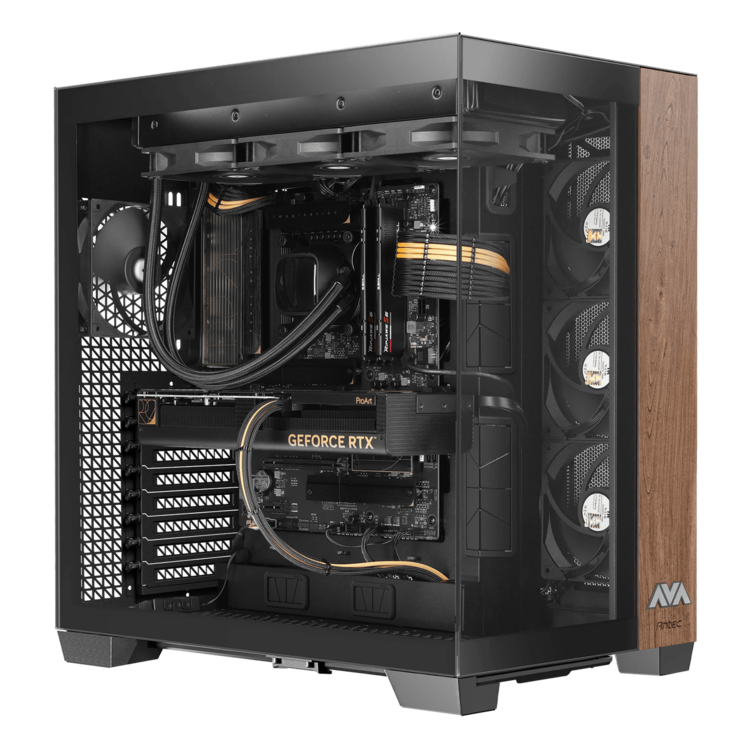 AMD Ryzen 9000 Series processors, Solitude Dusk Wooden PC