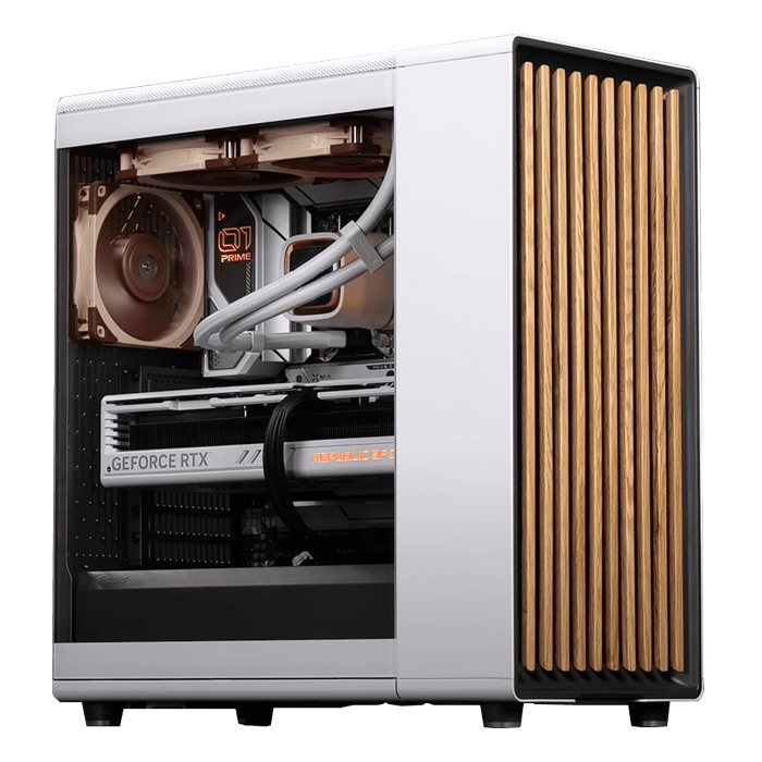 AMD Ryzen Threadripper 9000 / PRO 9000, TRX50 Chipset, Solitude Dawn Wooden PC
