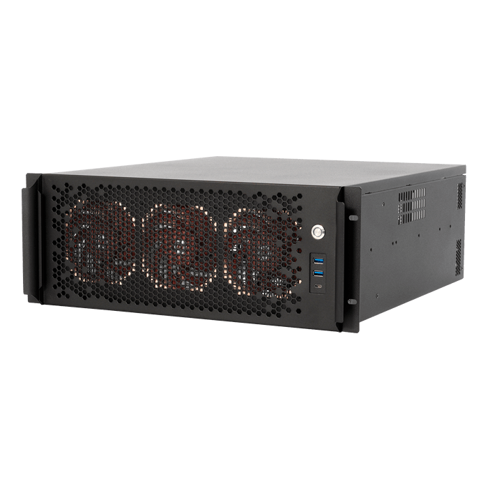 AMD Ryzen 9000 Series processors, X870 Chipset, Octane Render 4U Rackmount PC Workstation