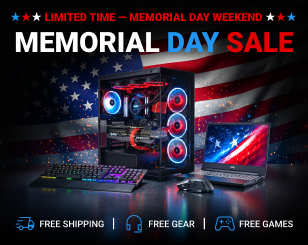 Free EVGA Mouse & Keyboard ($100+ Value) with Gaming PCs
