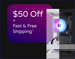 $50 Off + Free Shipping on Prebuilt PCs (Buy Today - Ship Tomorrow!!!) Limited Supply!