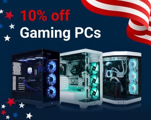 10% Off Custom Gaming PCs