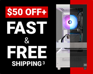 $50 Off + Free Shipping on Prebuilt PCs (Buy Today - Ship Tomorrow!!!) Limited Supply!
